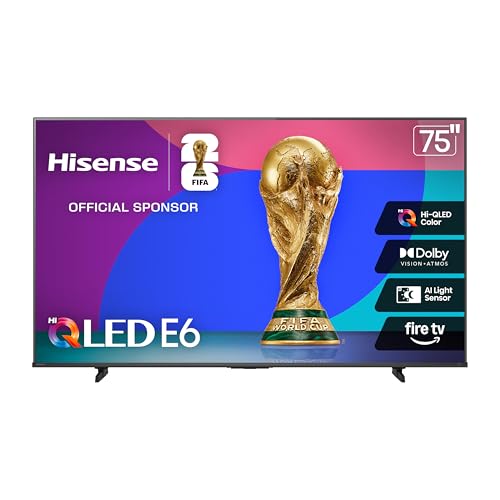 Hisense 75" E6 Cinema Mini-LED TV