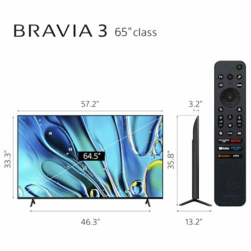 Sony 65" K-65S30 LED TV