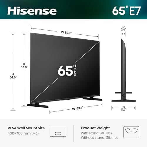 Hisense 65" E7 Cinema Mini-LED TV