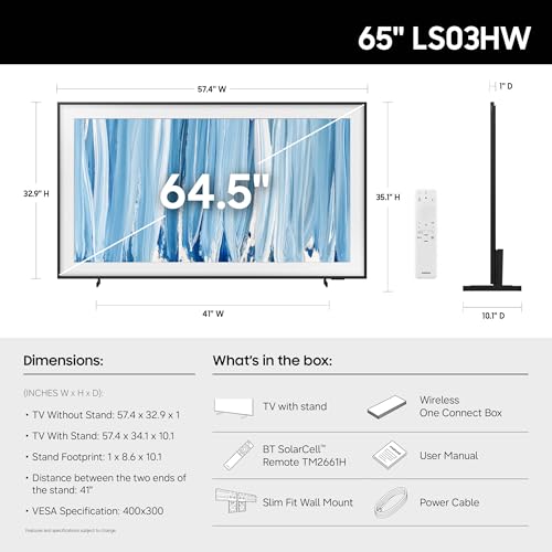 Samsung 65" The Frame Pro LS03HW TV
