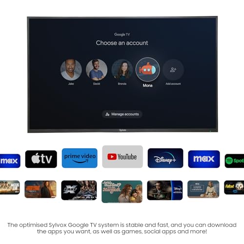 SYLVOX 43" Patio Outdoor TV