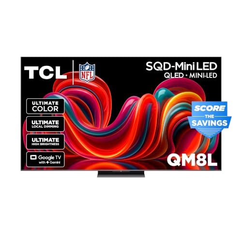 TCL 75" QM8L Mini LED TV