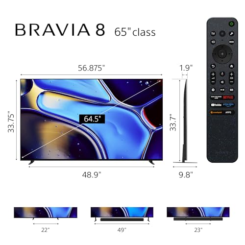Sony 65" K-65XR80 OLED TV