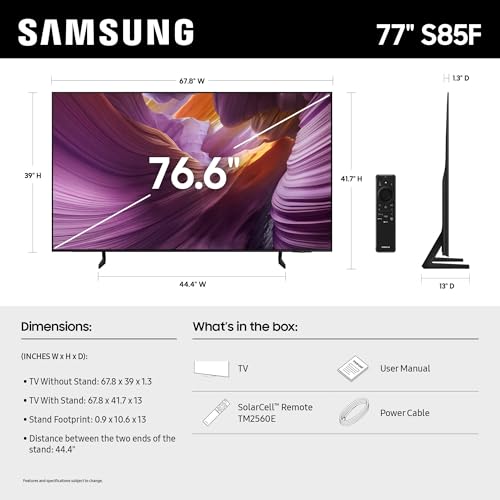 Samsung 77" S85F OLED TV