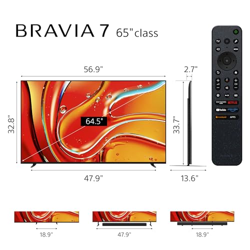 Sony 65" K-65XR70 Mini LED TV