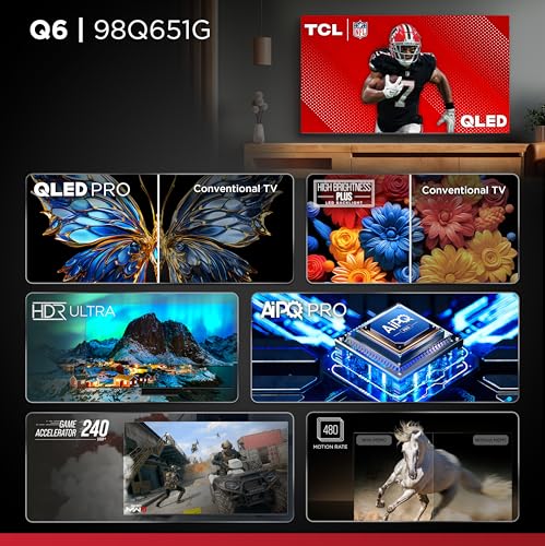 TCL 98" 98Q651G QLED TV