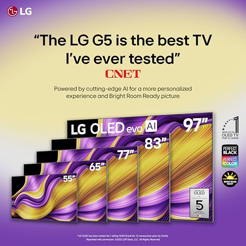 LG 77" G5 OLED TV