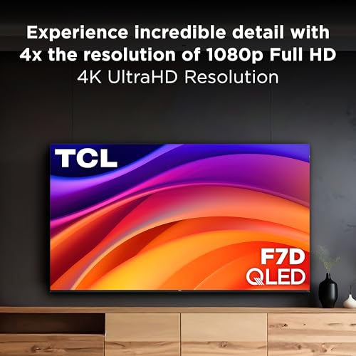TCL 75" F7D QLED 4K TV
