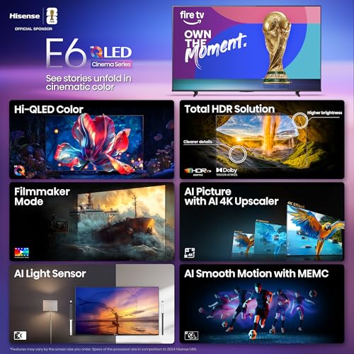Hisense 75" E6 Cinema Mini-LED TV