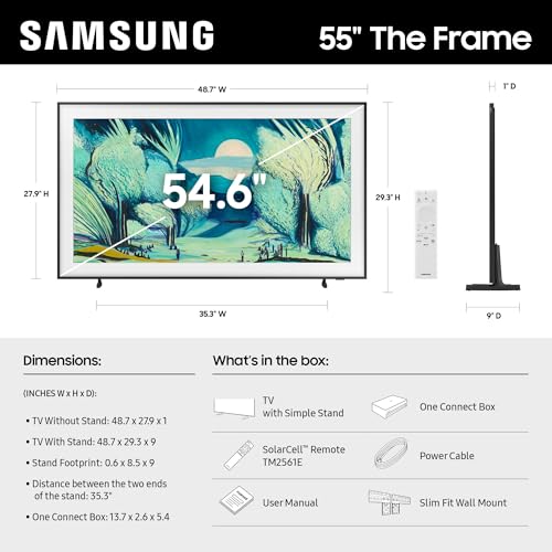 Samsung 55" QLED Frame TV