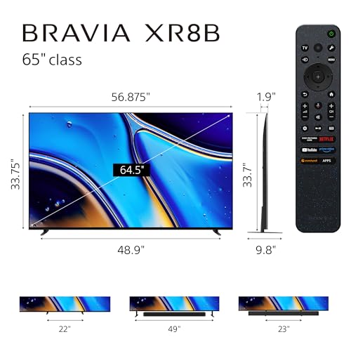 Sony 65" K-65XR8B OLED TV