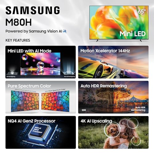 Samsung 65" M80H Mini LED TV