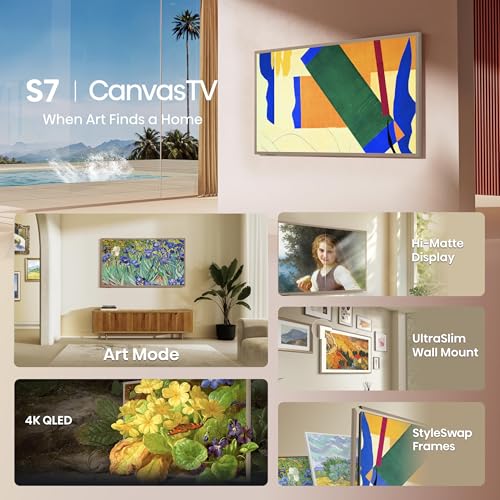 Hisense 55" S7N CanvasTV Art TV