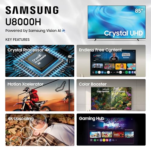 Samsung 85" U8000H Crystal UHD TV