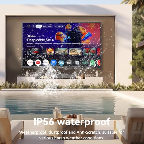 SYLVOX 55" Outdoor TV