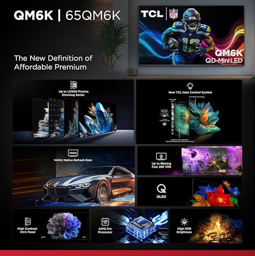TCL 65" QM6K QD-Mini LED TV