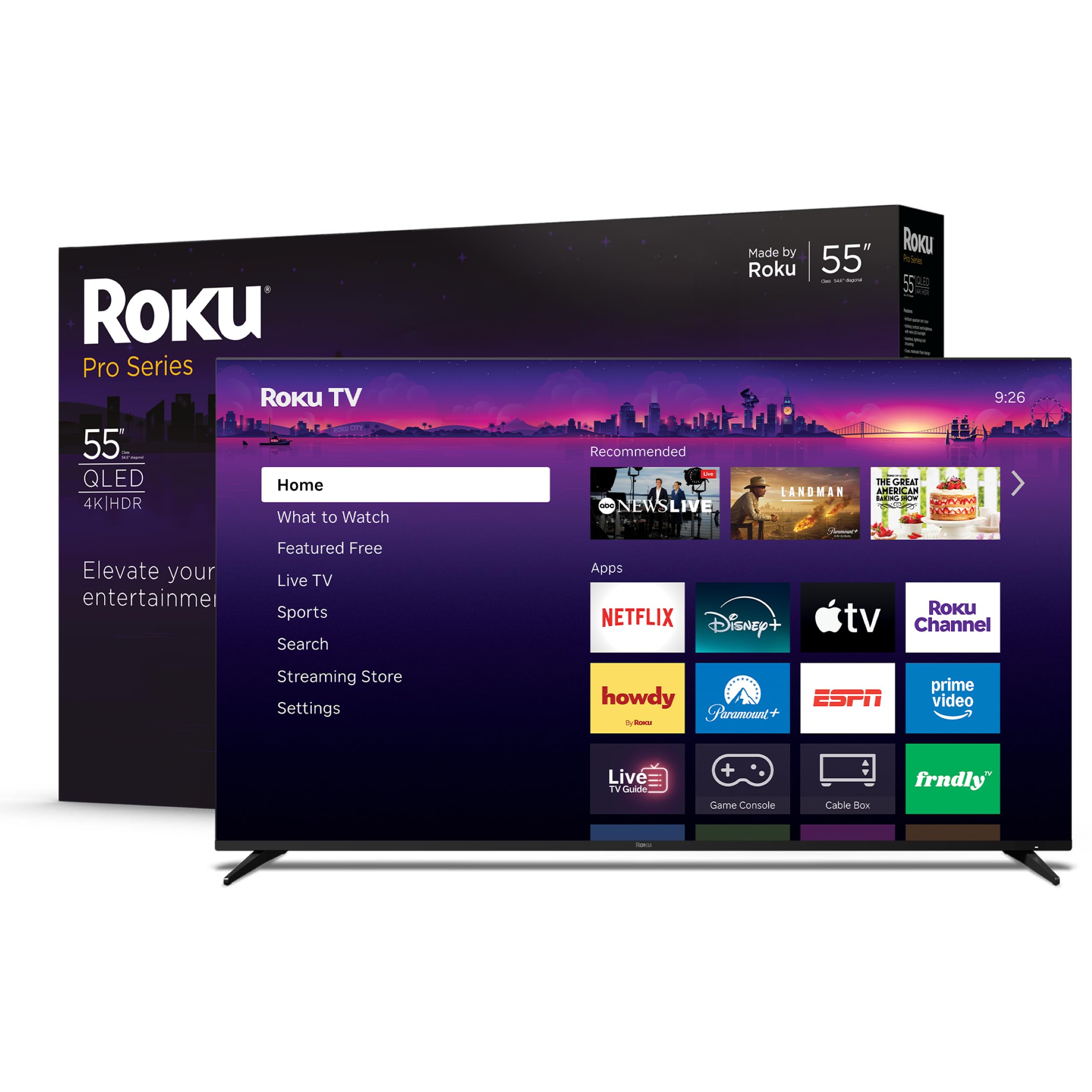 Roku 55" Pro Series QLED TV