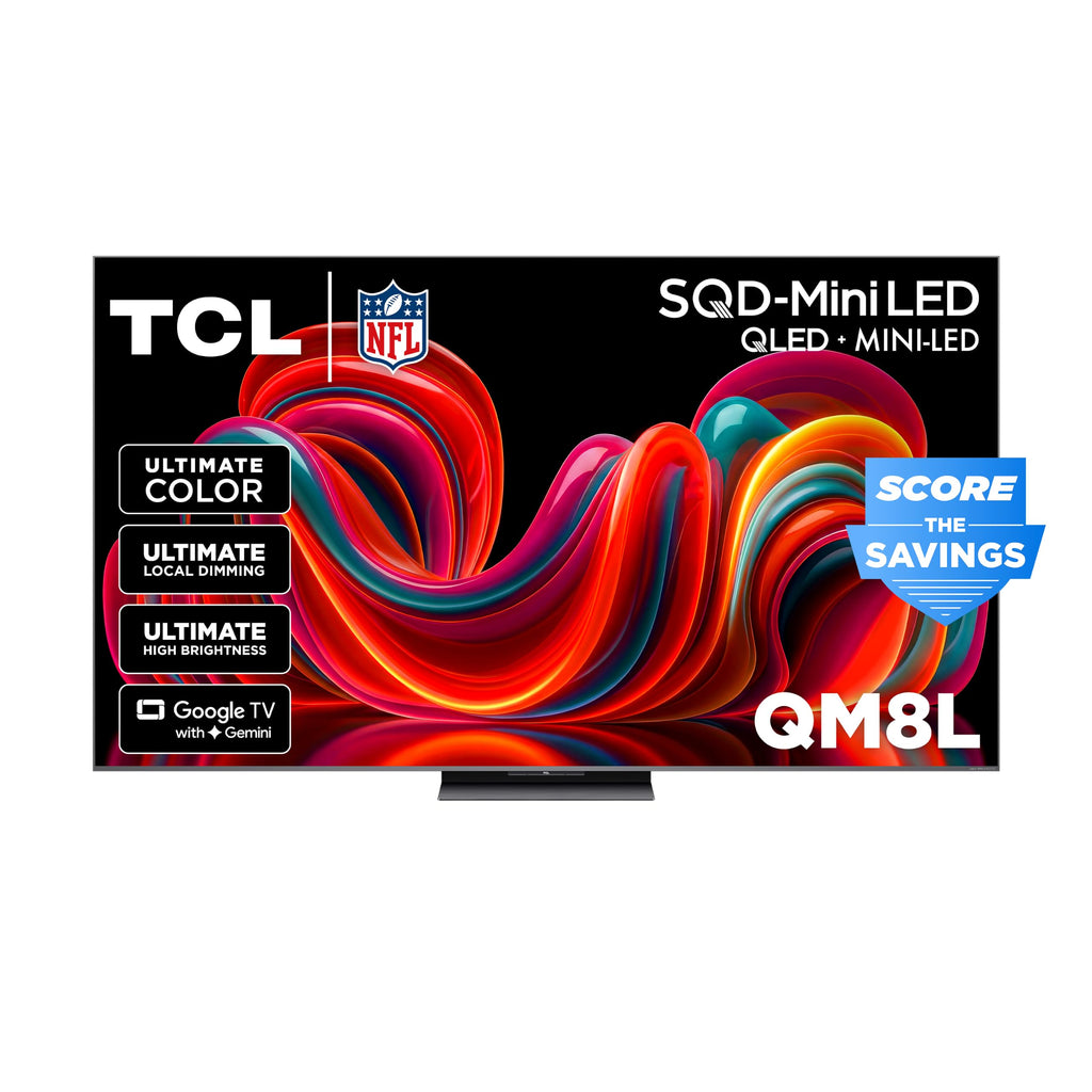 TCL 75" QM8L Mini LED TV